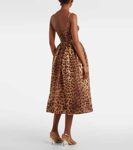 Zimmermann Crush linen and silk corset dress 3