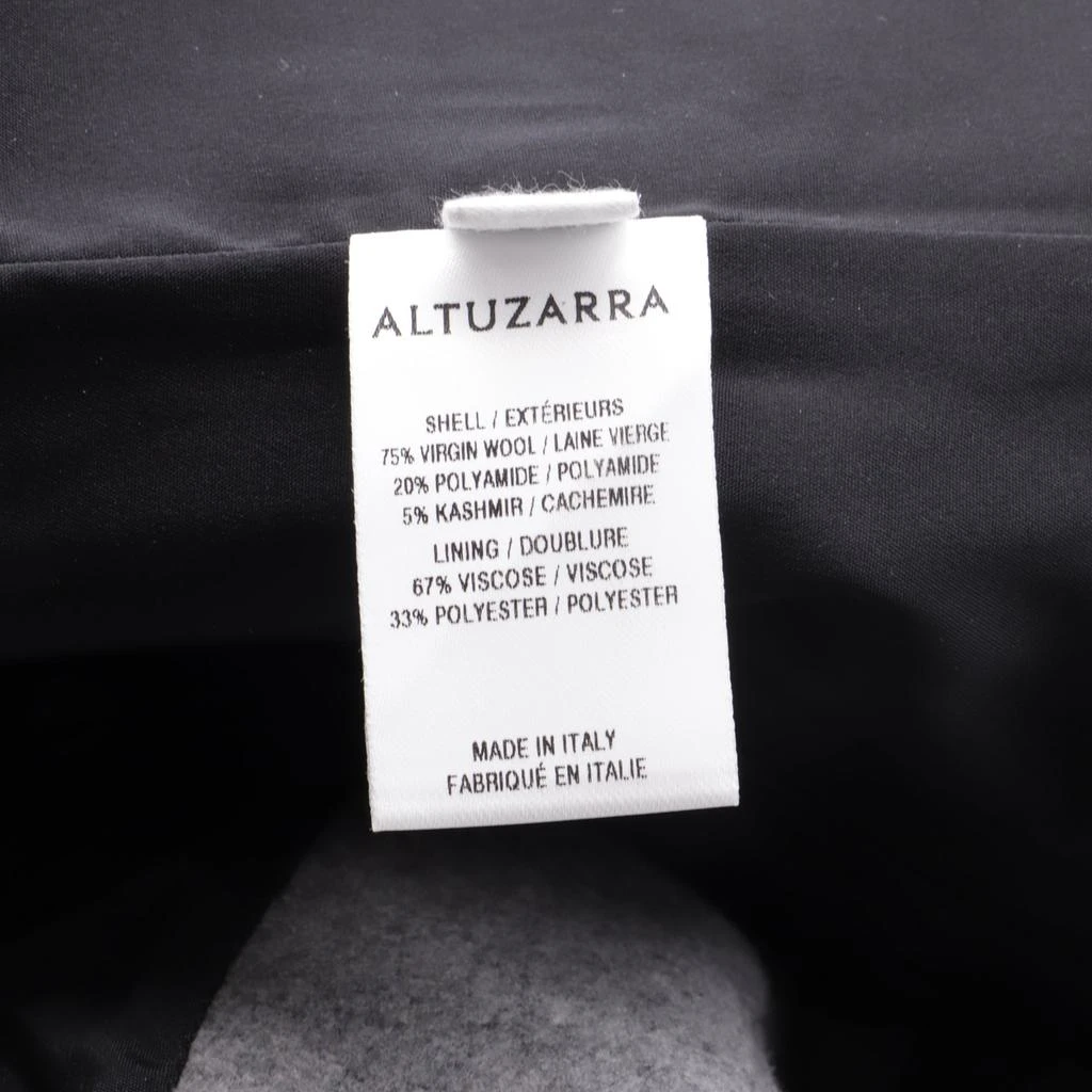 Altuzarra Laga Double-Breasted Peacoat in Grey Wool 6