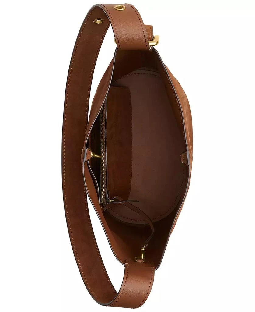 Coach Bleecker Medium Suede Bucket Bag 7