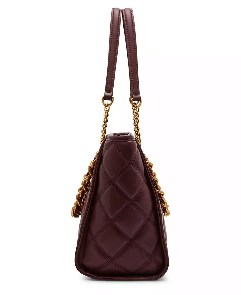 Steve Madden Katt Faux Leather Quilted Tote with Pouch 4
