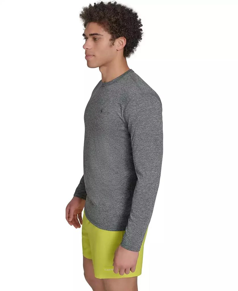 Calvin Klein Men's Monogram Long-Sleeve Swim Rash Guard 3