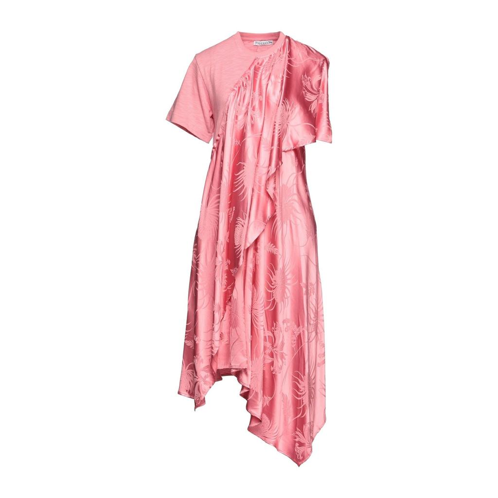 Jw Anderson Jw Anderson - Midi Dresses - Pink - Woman