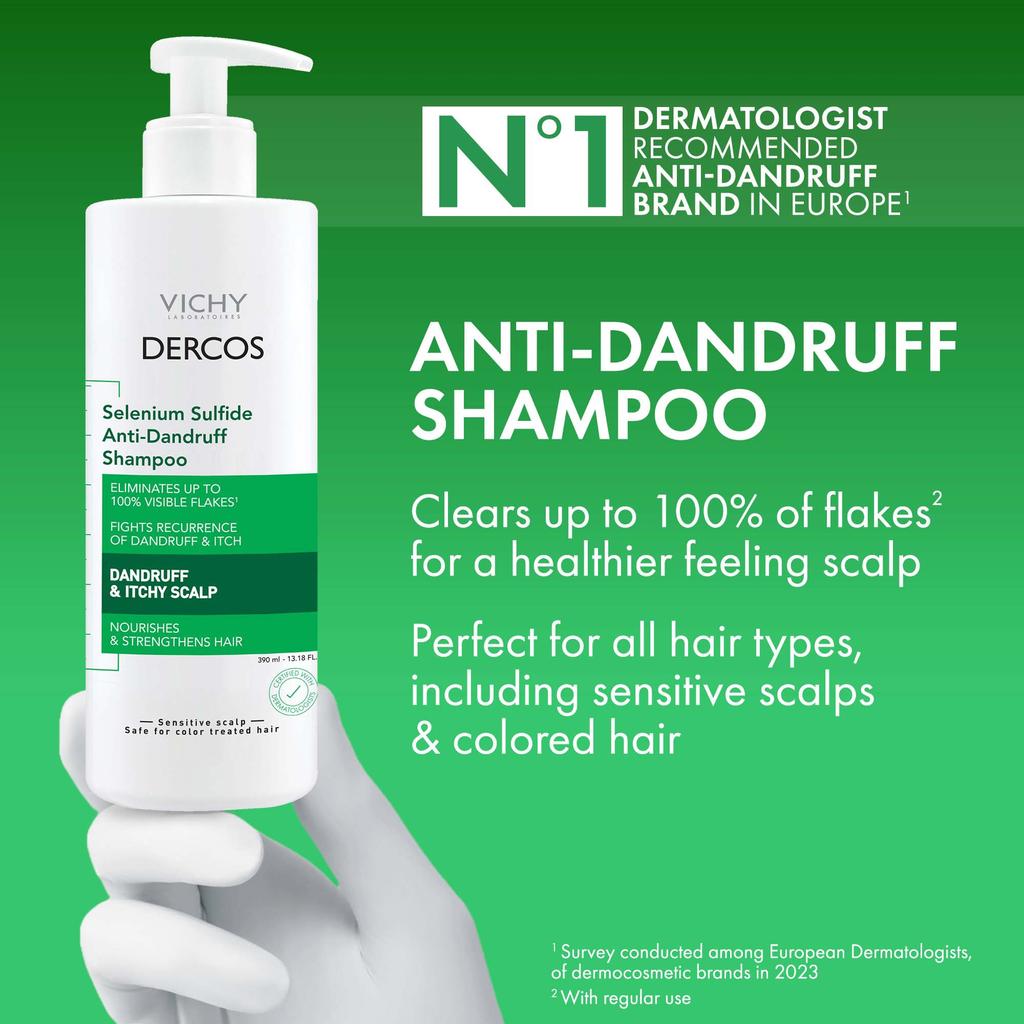 Vichy Dercos Selenium Sulfide Anti-Dandruff Shampoo