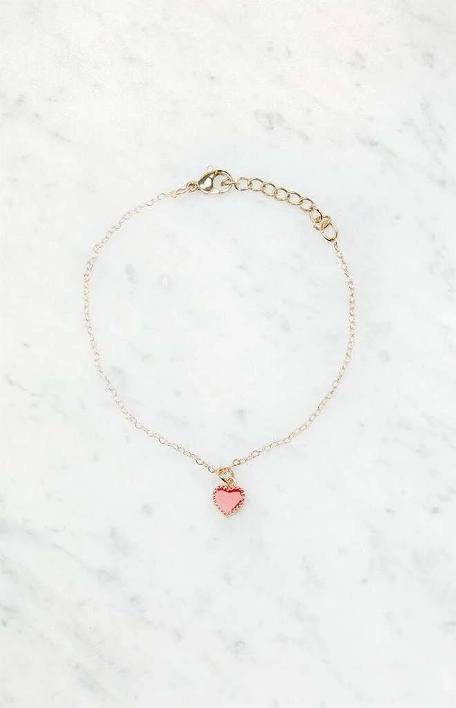 John Galt Red Heart Bracelet 1