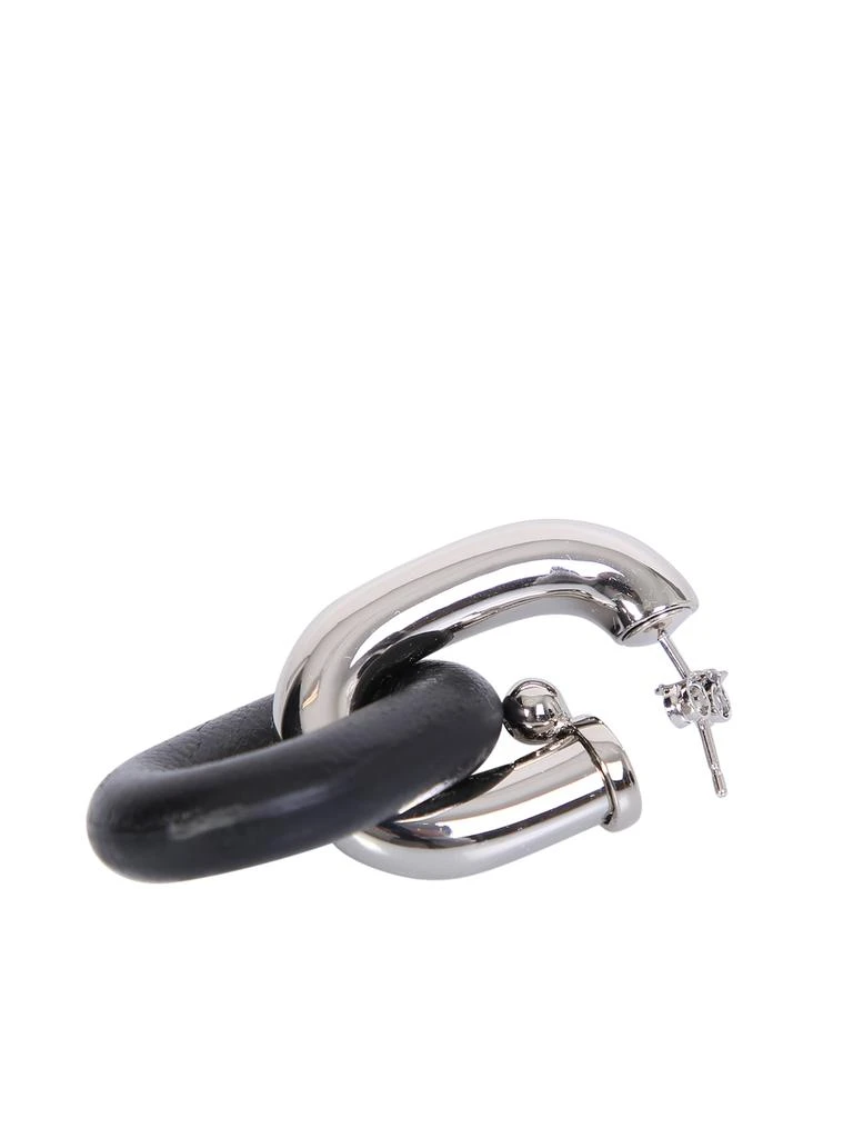 Paco Rabanne Iconic earrings XL Link with double hoops by Paco Rabanne 2