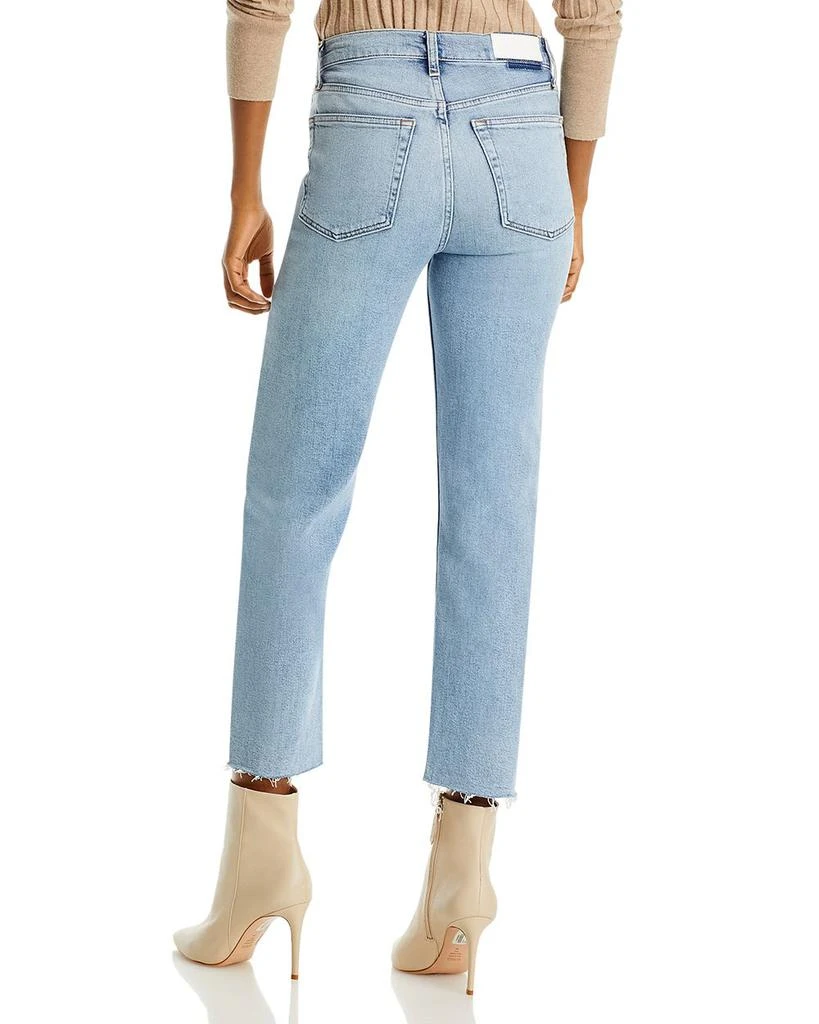 Re/Done Stove Pipe High Rise Straight Jeans in Mid 90's 2