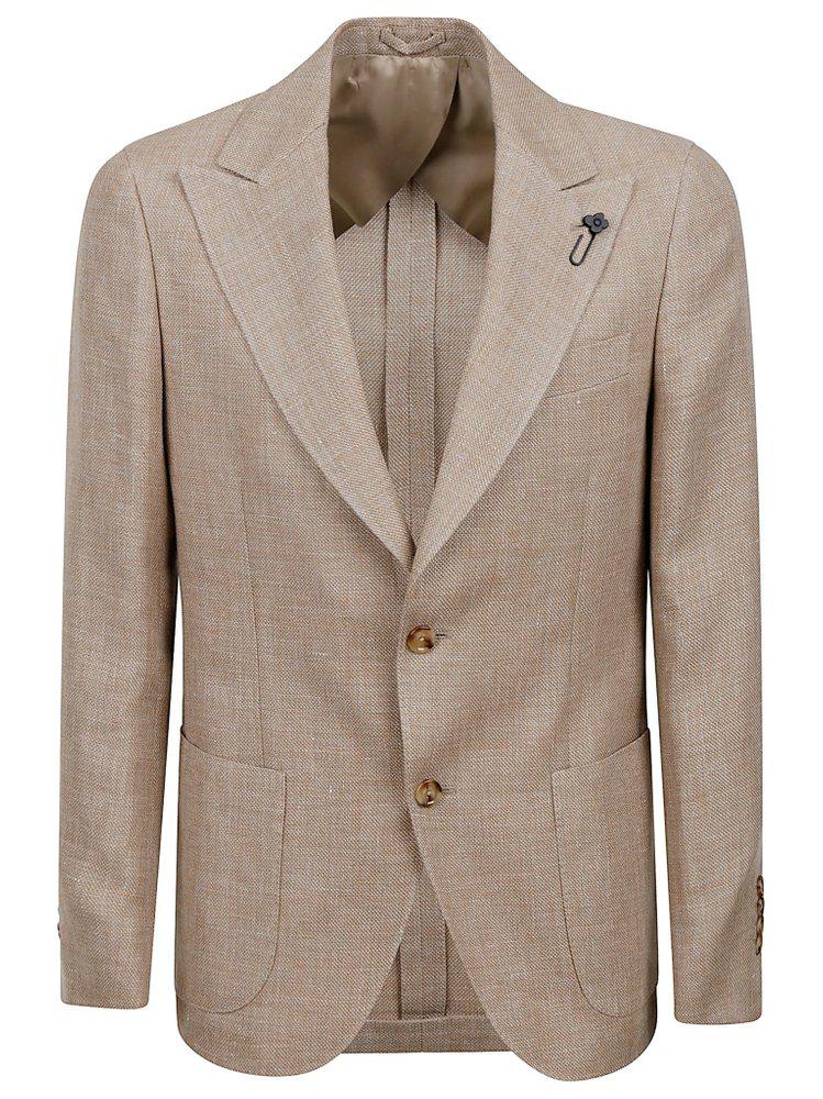 LARDINI Lardini Single-Breasted Tailored Blazer