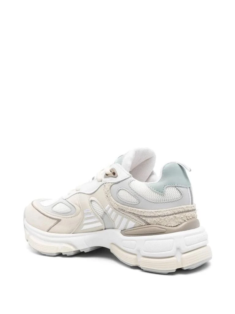 Axel Arigato Beige Leather And Suede Trainers With Sole 4