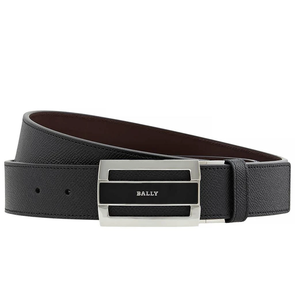 Bally Bally Mens Black Fabazia Belt, Brand Size 110 CM 1