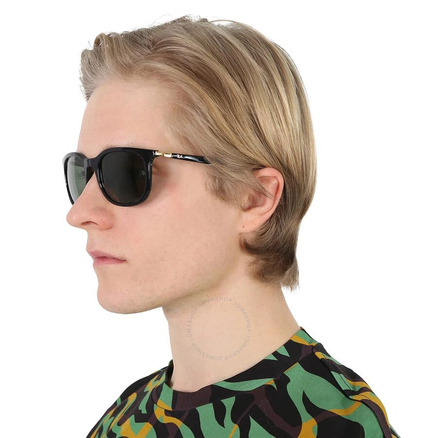 Ray-Ban Green Rectangular Unisex Sunglasses RB4386 601/31 54 2