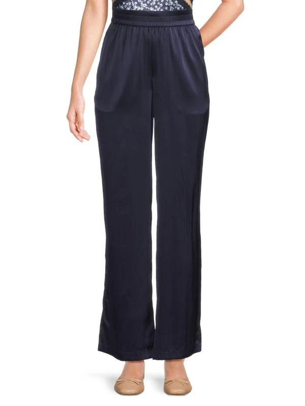 CAMI NYC Arcadia Silk Blend Pants 1