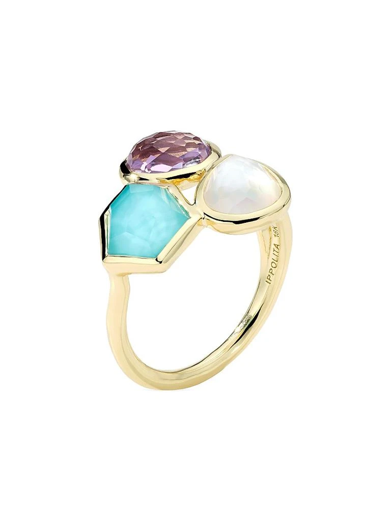 Ippolita Rock Candy® Small 18K Yellow Gold & Multi-Gemstone Cluster Ring 1