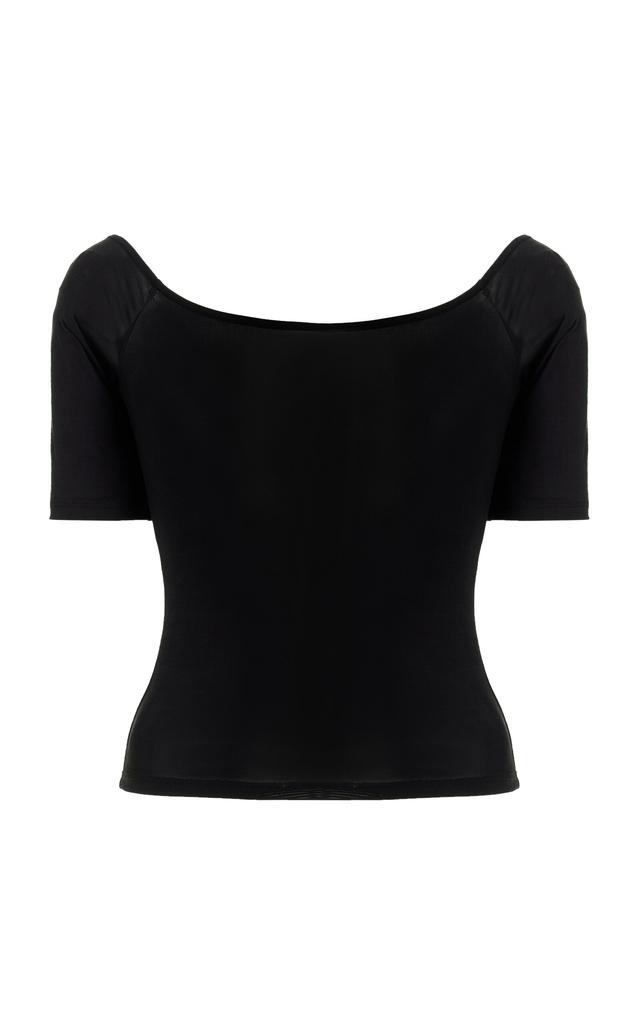 Anemos Anemos - The Carolyn Off-The-Shoulder Top - Black - XL - Moda Operandi