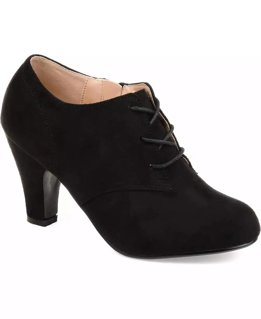 Journee Collection Women's Leona Wide Width Lace Up Dress Shooties 1