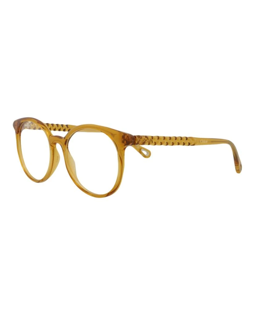Chloé Round-Frame Bio Injection Optical Frames 2