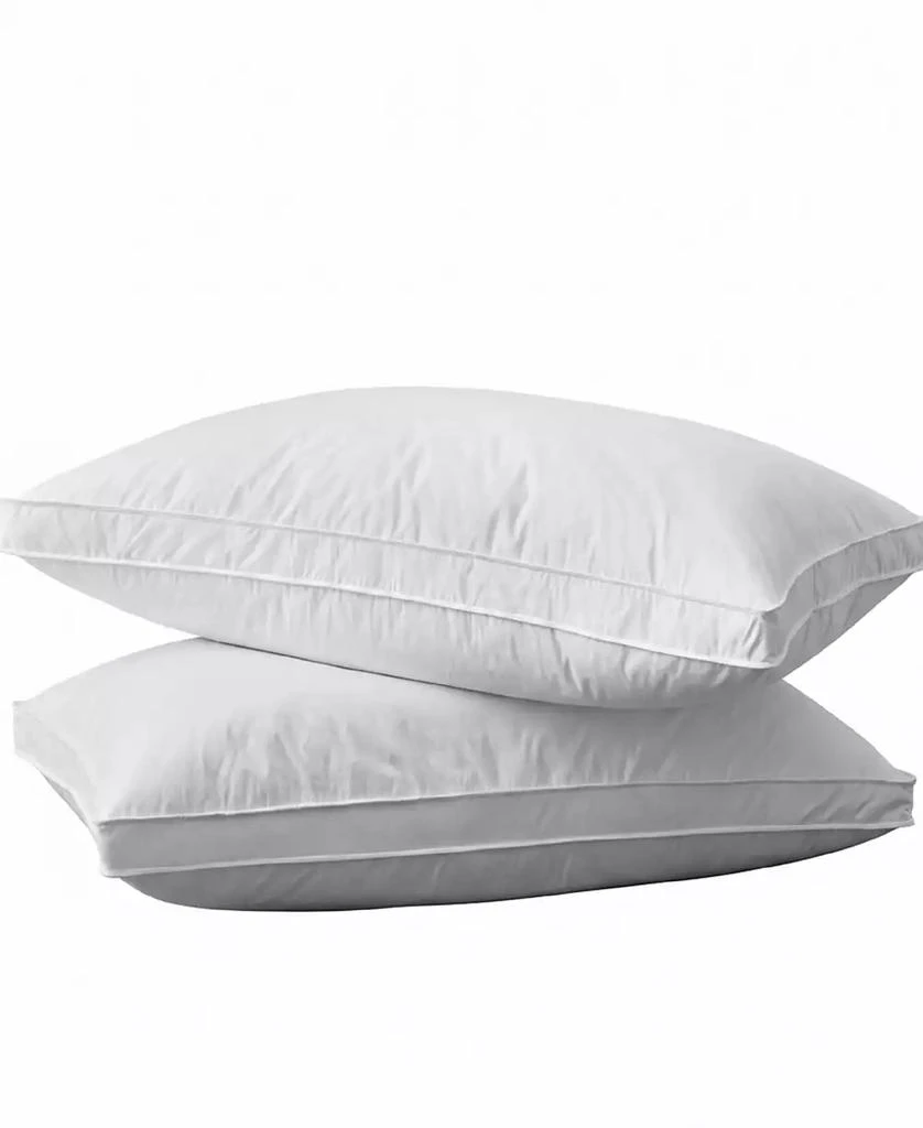 UNIKOME Medium Firm Goose Feather Down 2-Pack Pillows