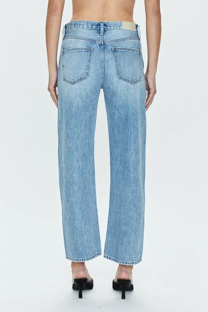 Pistola Denim Lexi Mid Rise Bowed Straight - Bowie 4