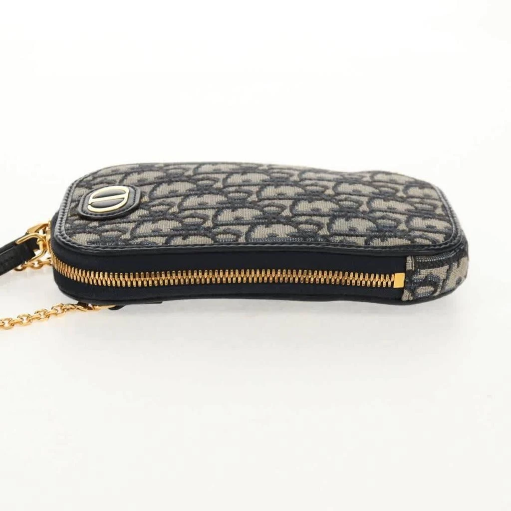 Dior 30 Montaigne Phone Holder On Chain Oblique Canvas Canvas Clutche 
Pouche Bag (Pre-Owned) 3