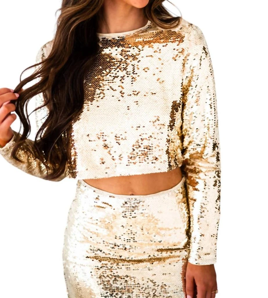 Blu Pepper Blu Pepper - Find Your Sparkle Sequin Two Piece Set 4