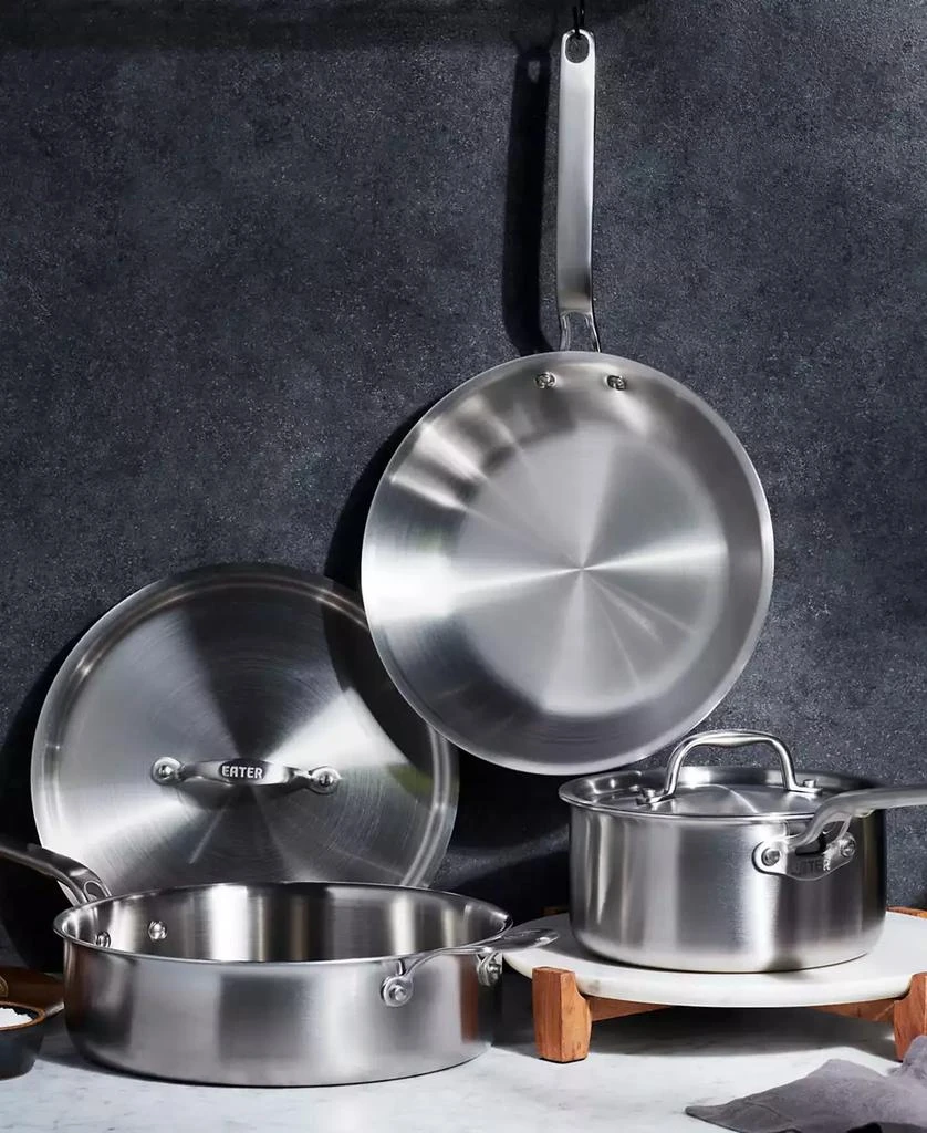 Heritage Steel X Eater 5-Ply Stainless Steel 5-Piece Essentials Set 6