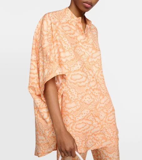 Stella McCartney Printed silk blouse 5