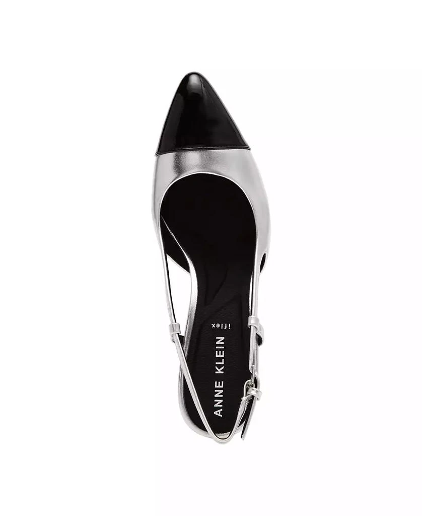 Anne Klein Women's Brooklyn Block Heel Slingback Dress Pumps 3
