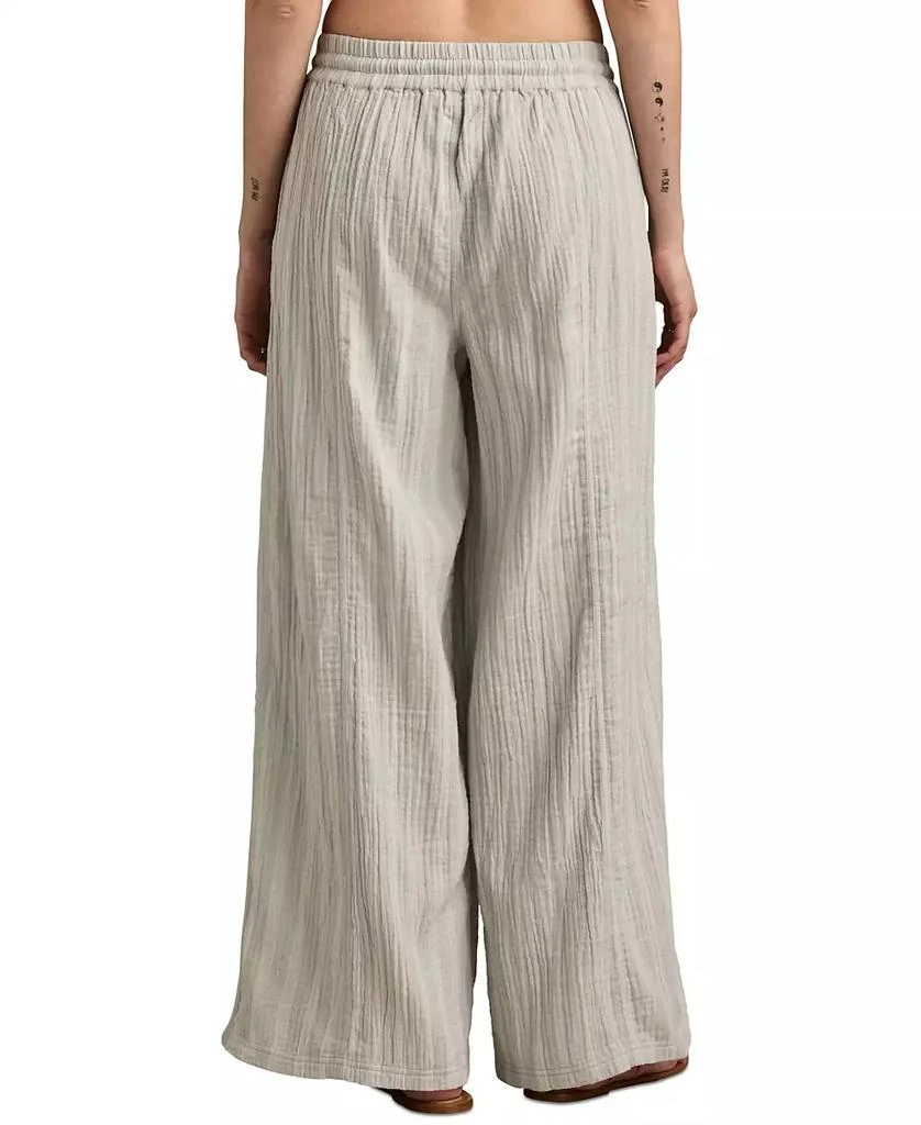 Lucky Brand Women's Striped Cotton Gauze Drawstring Pants 5