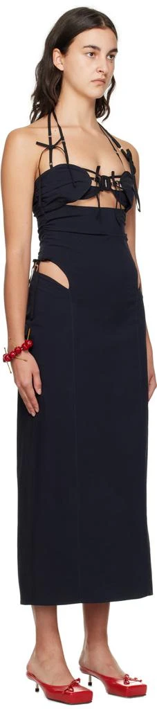 Jacquemus Navy Le Chouchou 'La Robe Ruban' Maxi Dress 2