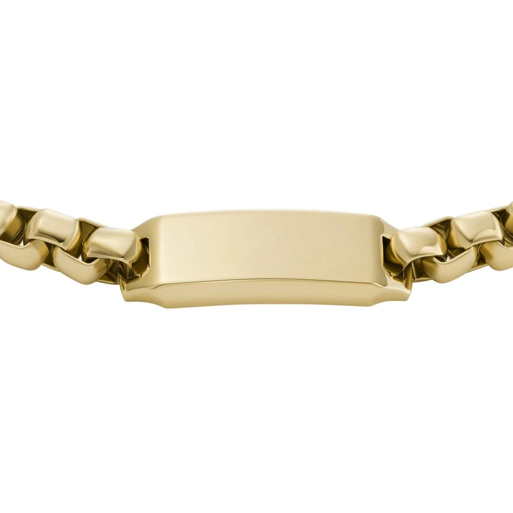 Fossil Men's Drew Gold-Tone Stainless Steel Chain Bracelet 2