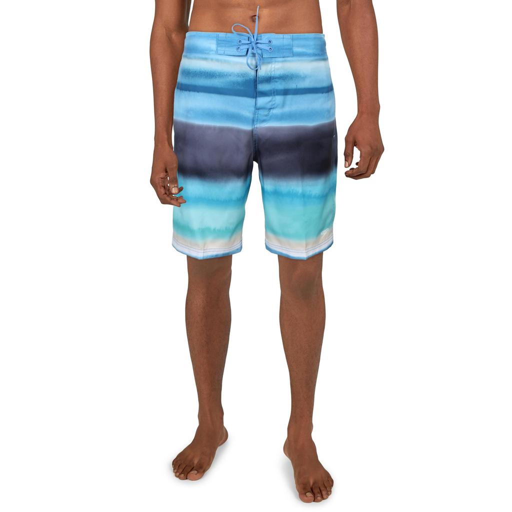 Speedo Mens Tie-Dye Polyester Swim Trunks