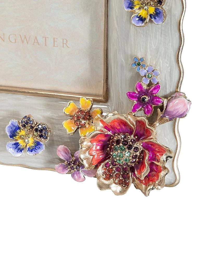 Jay Strongwater Ainsley Flower Bouquet 5'' x 7'' Frame 3