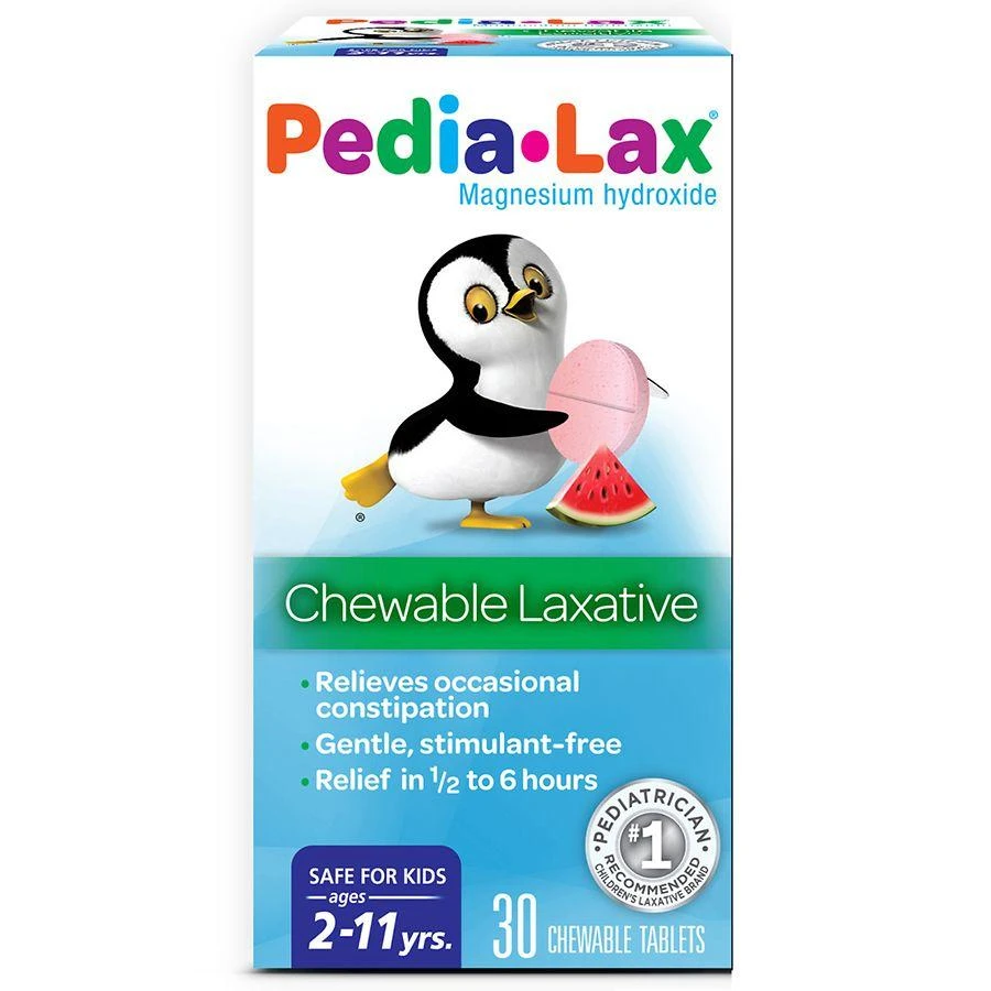 Fleet Children's Pedia-Lax Saline Laxative Chewable Tablets Watermelon 1