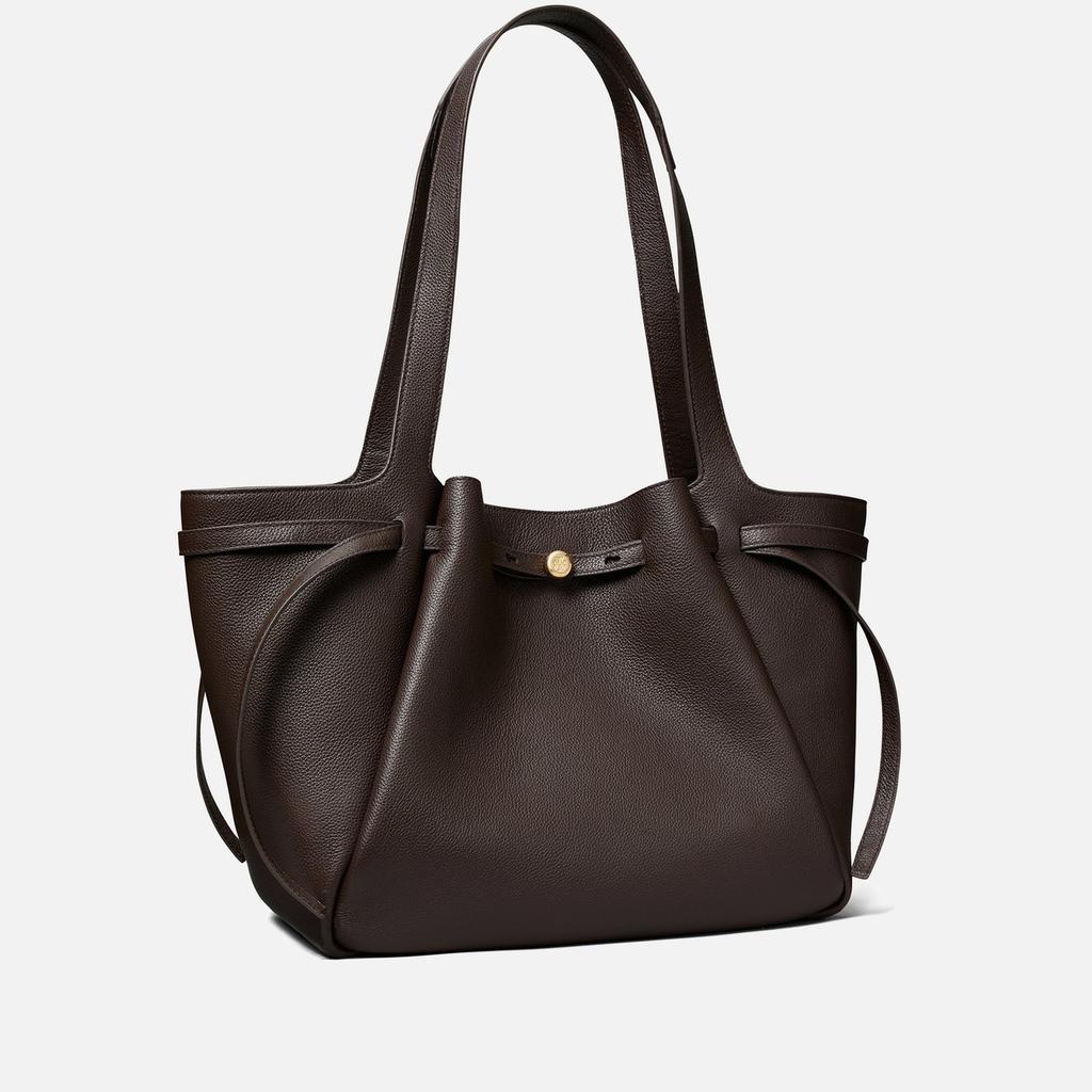 Tory Burch Tory Burch Romy Pebble-Grain Leather Tote Bag