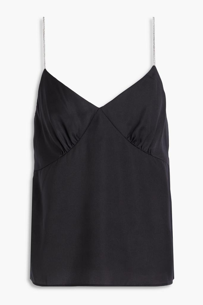 Solid & Striped The Rosetta crystal-embellished satin camisole