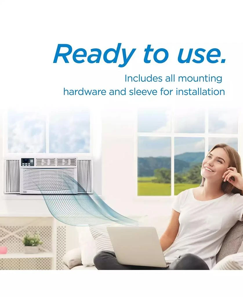 Black & Decker BLACK+DECKER Window Air Conditioner 14000 BTU, AC Window Unit Cools Up to 700 Square Feet 4