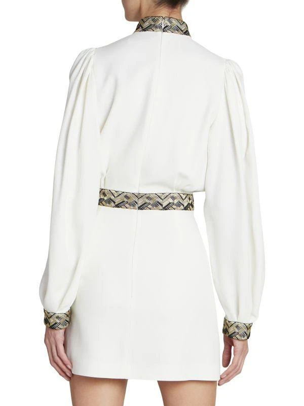 Andrew Gn Metallic Embroidered Minidress 2