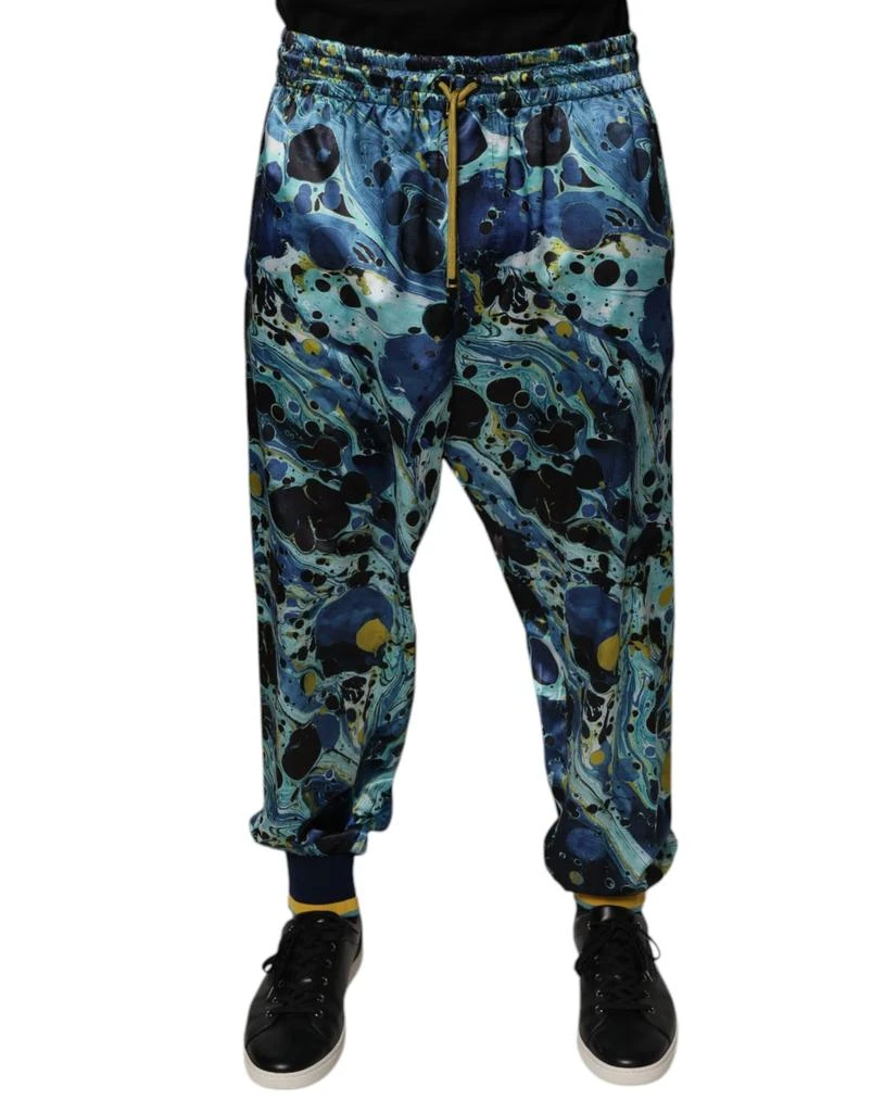 Dolce 
Gabbana Marble Print Jogger Men SweatMen
s Men
s Pants