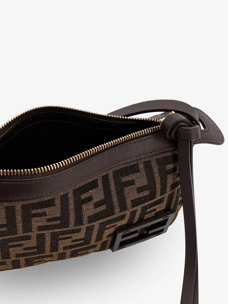 Fendi Simply Fendi Mini FFjacquard fabric shoulder bag 5