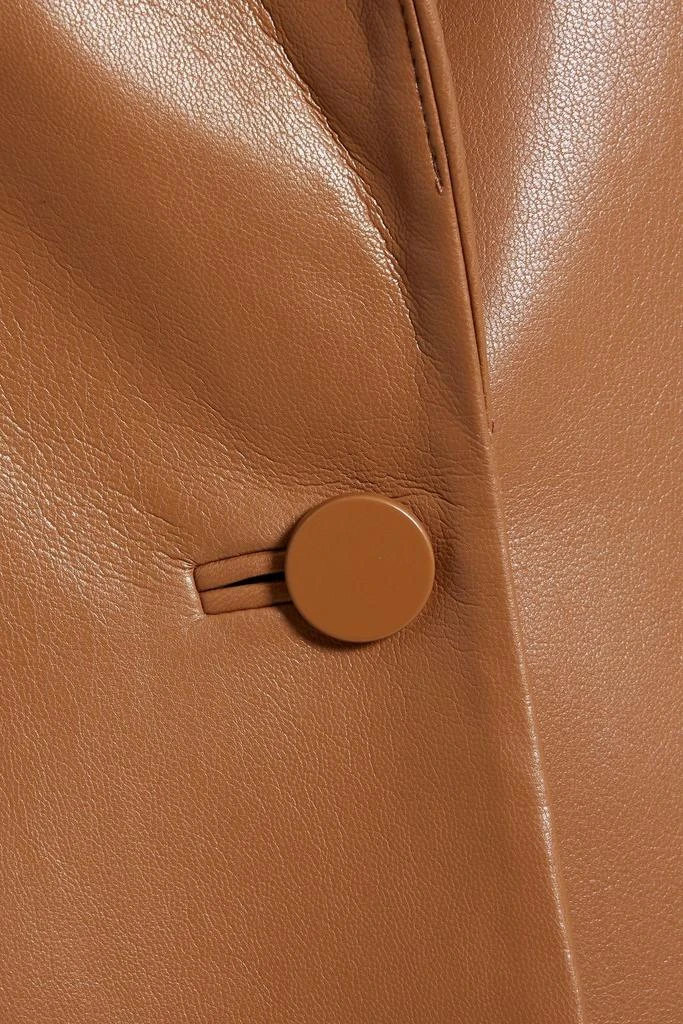 Alice + Olivia Macey faux leather blazer 4