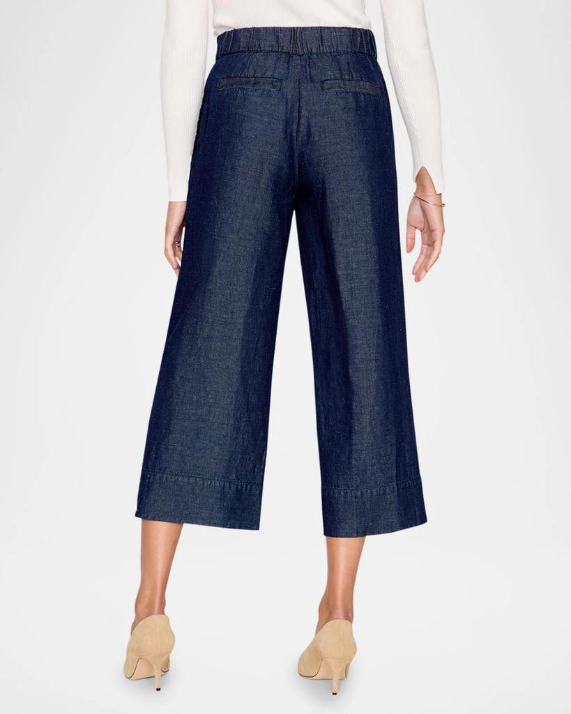 Brochu Walker Odele Cropped Straight-Leg Denim Pants 4