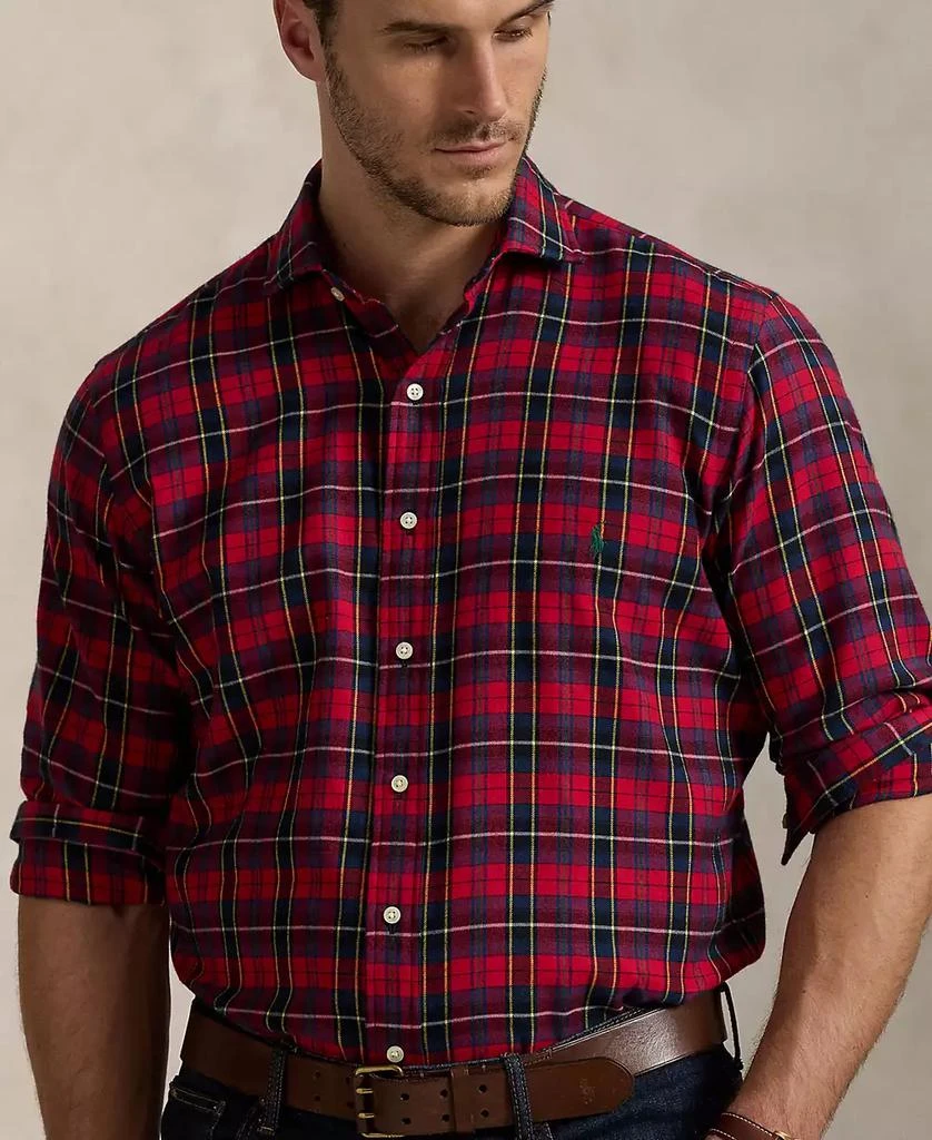 Ralph Lauren Men's Big & Tall Plaid Twill Shirt 3