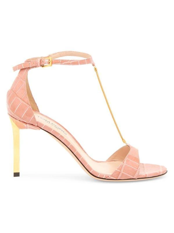 Tom Ford Emanuelle 105MM T-Strap Sandals 1