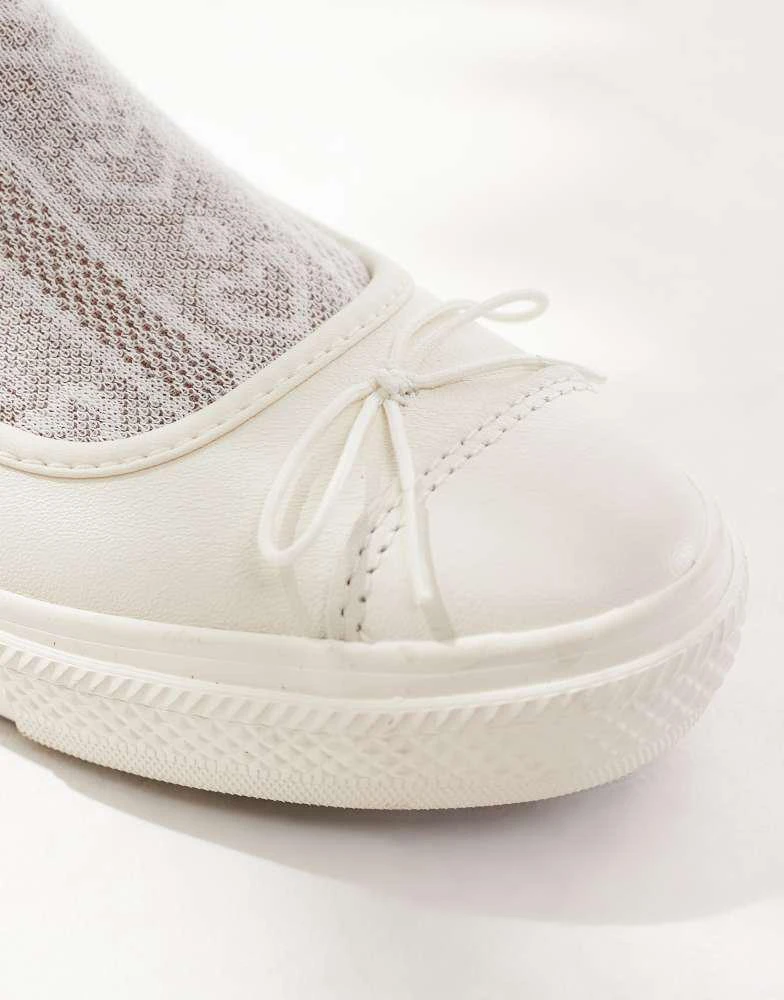 Converse Converse Chuck Taylor All Star ballet flats in white 3
