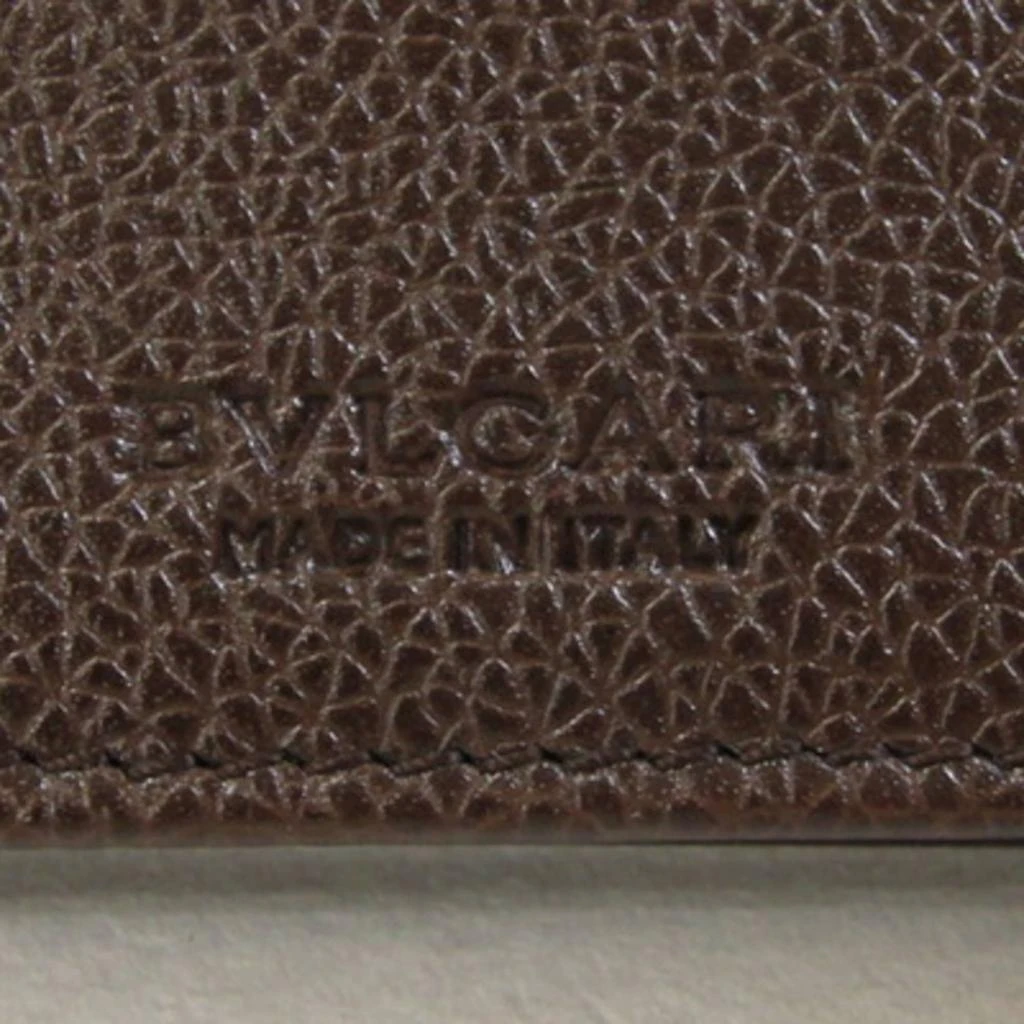 BVLGARI Pvc Leather Business Card Case (Pre-Owned) 4