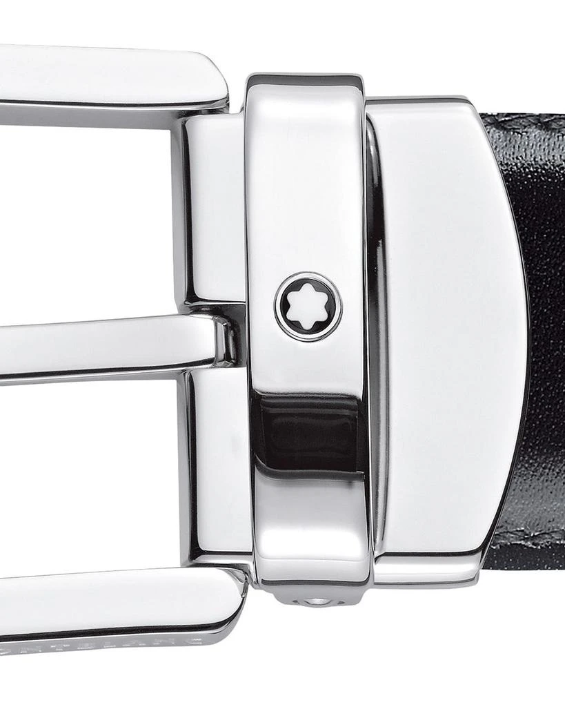MontBlanc Men's Reversible Horseshoe Buckle Belt 3