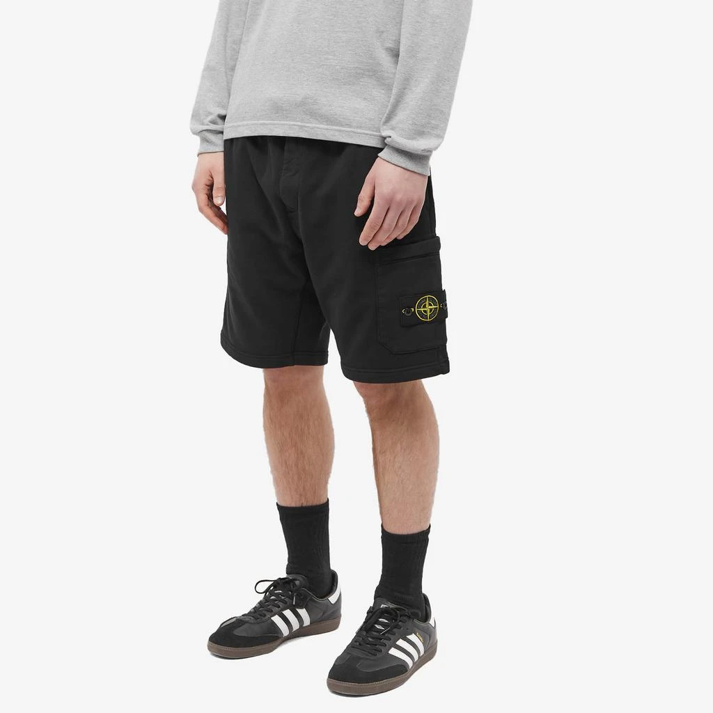 Stone Island Stone Island Garment Dyed Sweat Shorts 2