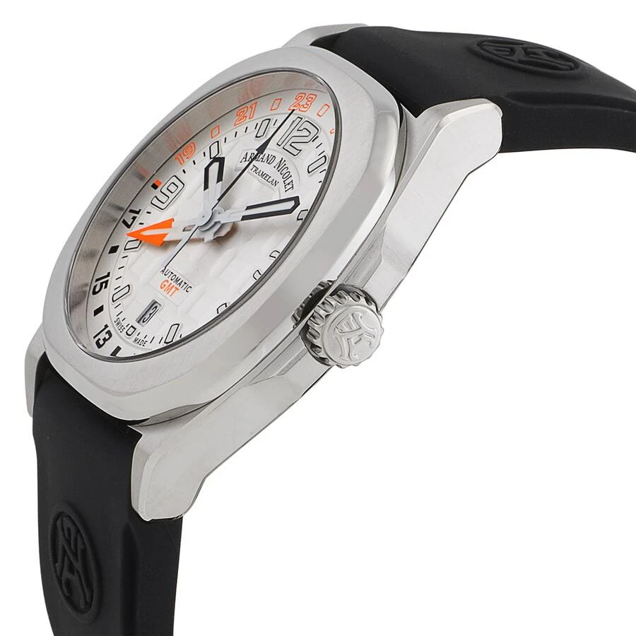 Armand Nicolet JH9 Automatic Silver Dial Men's Watch A663HAA-AO-GG4710N 2