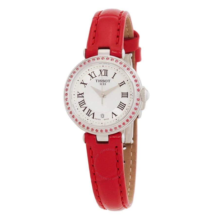 Tissot Bellissima Small Lady Quartz White Mother of Pearl Dial Watch T1260106611300 1