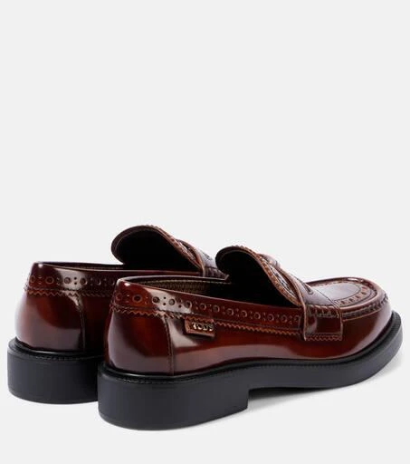 Tod's Leather penny loafers 3