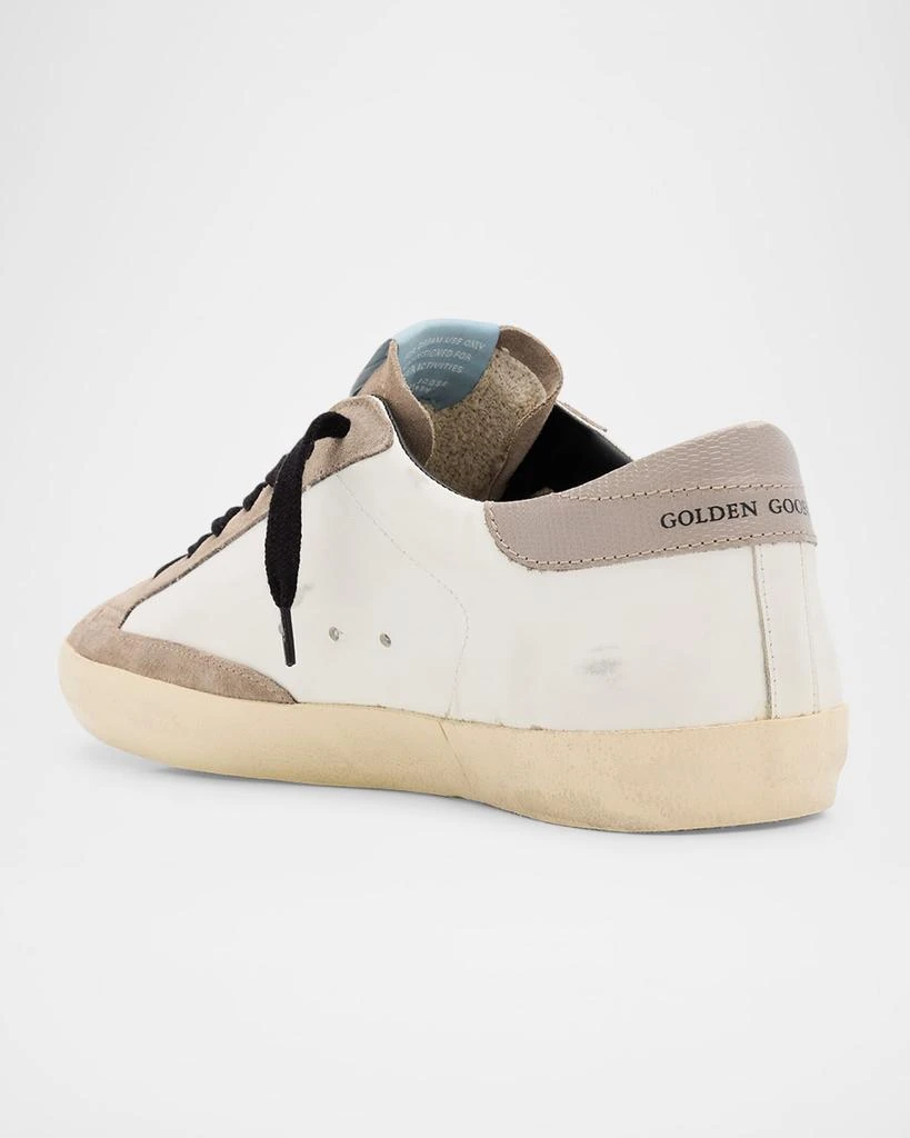 Golden Goose Men's Super-Star Leather and Suede Low-Top Sneakers 2